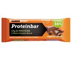 NamedSport Proteinbar Superior Choco barretta proteica gusto cacao 50 g