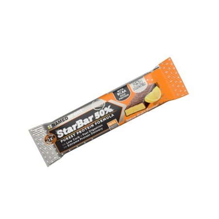 NamedSport Starbar 50% - Barretta proteica gusto lemon desire 50 g NamedSport Starbar 50% - Barretta proteica gusto lemon desire 50 g