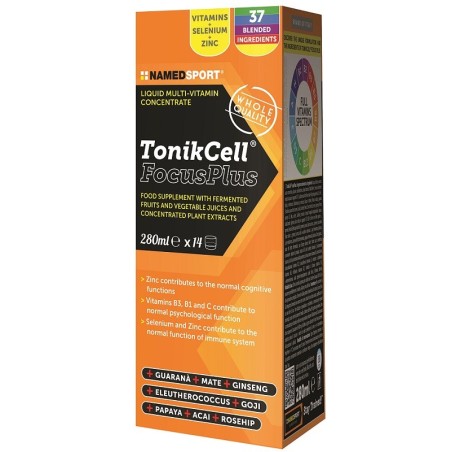 NamedSport Tonikcell Fucusplus 280 ml - Integratore tonico energizzante NamedSport Tonikcell Fucusplus 280 ml - Integratore tonico energizzante