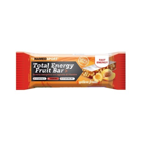 NamedSport Total Energy Fruit Bar - Barretta energetica con vitamine yellow fruits 1 pezzo