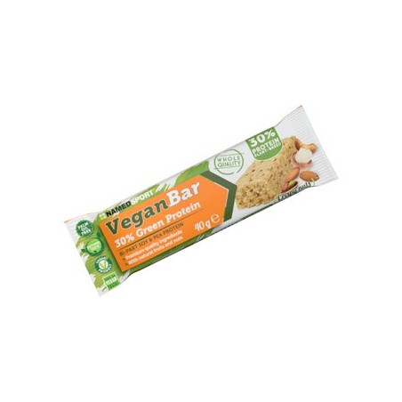 NamedSport Crispy Nuts Barretta proteica adatta a vegetariani e vegani 40 g NamedSport Crispy Nuts Barretta proteica adatta a vegetariani e vegani 40 g