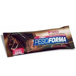 Pesoforma Cioccolato Fondente Dark confezione monopasto 2 barrette sostitutive