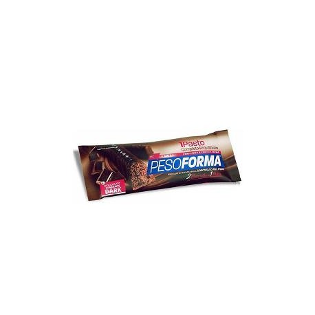 Pesoforma Cioccolato Fondente Dark confezione monopasto 2 barrette sostitutive