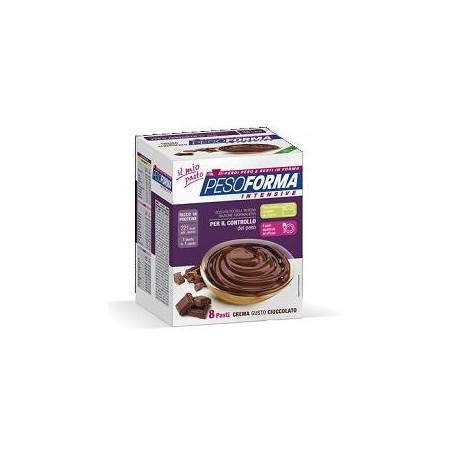 Pesoforma Intensive Crema al cioccolato alimento dietetico 8 bustine da 55 g Pesoforma Intensive Crema al cioccolato alimento dietetico 8 bustine da 55 g
