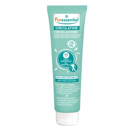 PureEssentiel Circolazione Crema fresca idratante per gambe e piedi stanchi 100 ml