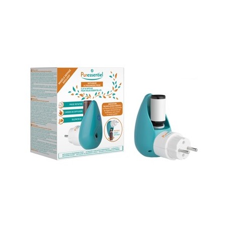 Puressentiel Clip & Diffuse Diffusore ultrasonico a presa per oli aromatici Puressentiel Clip & Diffuse Diffusore ultrasonico a presa per oli aromatici
