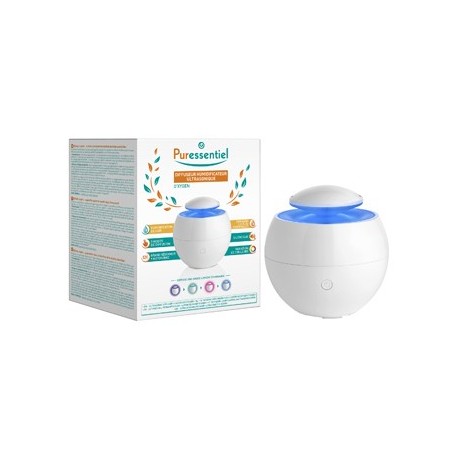 Puressentiel Diffusore umidificatore ultrasonico Oxygene profuma ambienti Puressentiel Diffusore umidificatore ultrasonico Oxygene profuma ambienti