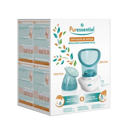 Puressentiel Diffusore di vapore per inalazioni e hammam facciale Puressentiel Diffusore di vapore per inalazioni e hammam facciale