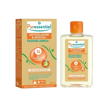 Puressentiel Frizione Articolazioni e Muscoli tonificante e rilassante 200 ml Puressentiel Frizione Articolazioni e Muscoli tonificante e rilassante 200 ml