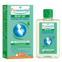 Puressentiel Resp OK Frizione Pettorale - Prodotto per aromaterapia con 19 oli essenziali
