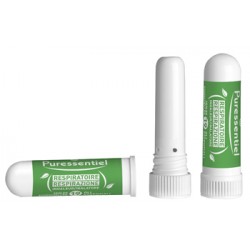 Puressentiel Inalatore per la respirazione ai 19 oli essenziali 100% naturale 1 ml