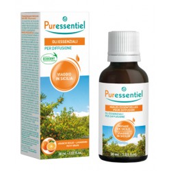Puressentiel Miscela per diffusore Viaggio in Sicilia dal profumo fruttato e dolce 30 ml