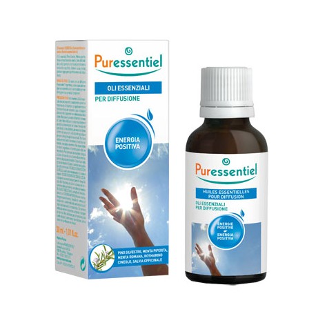 Puressentiel Energia positiva miscela di oli essenziali rigeneranti per diffusione 30 ml