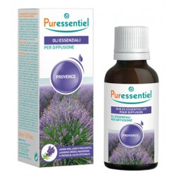 Puressentiel Miscela provenzale di olii essenziali per diffusore con olio di lavanda 30 ml