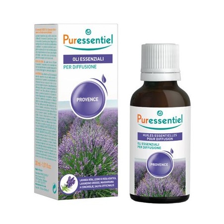 Puressentiel Miscela provenzale di olii essenziali per diffusore con olio di lavanda 30 ml Puressentiel Miscela provenzale di olii essenziali per diffusore con olio di lavanda 30 ml