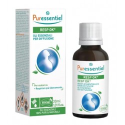 Puressentiel Miscela Resp OK oli essenziali purificante per diffusore 30 ml