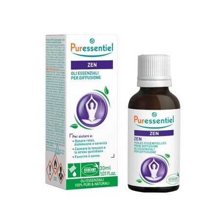 Puressentiel Miscela Zen oli essenziali rilassanti per diffusore 30 ml