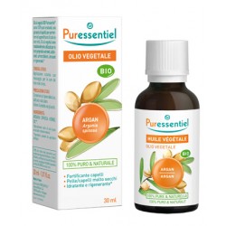 Puressentiel Olio vegetale di Argan biologico fortificante pelle e capelli 30 ml