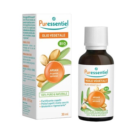 Puressentiel Olio vegetale di Argan biologico fortificante pelle e capelli 30 ml Puressentiel Olio vegetale di Argan biologico fortificante pelle e capelli 30 ml