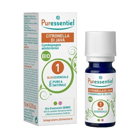 Puressentiel Citronella di Java Bio integratore per il benessere digestivo 10 ml Puressentiel Citronella di Java Bio integratore per il benessere digestivo 10 ml