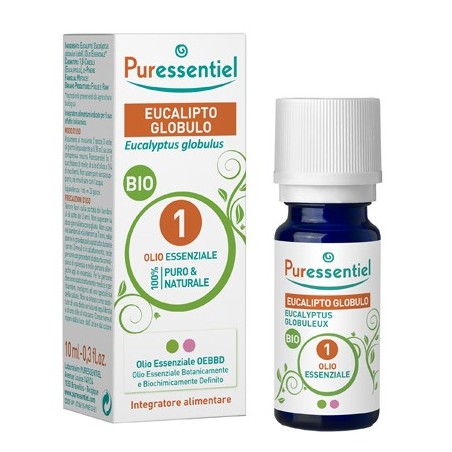 Puressentiel Olio essenziale di Eucalipto puro e naturale balsamico 10 ml Puressentiel Olio essenziale di Eucalipto puro e naturale balsamico 10 ml