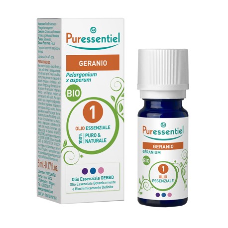 Puressentiel Olio essenziale di Geranio per la guarigione della pelle 5 ml