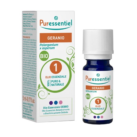 Puressentiel Olio essenziale di Geranio per la guarigione della pelle 5 ml