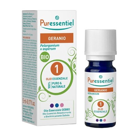 Puressentiel Olio essenziale di Geranio per la guarigione della pelle 5 ml Puressentiel Olio essenziale di Geranio per la guarigione della pelle 5 ml