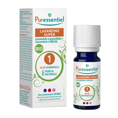 Puressentiel Lavandino Super olio essenziale di lavanda rilassante muscolare 10 ml