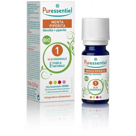 Puressentiel Menta Piperita olio essenziale per benessere delle vie respiratorie 10 ml