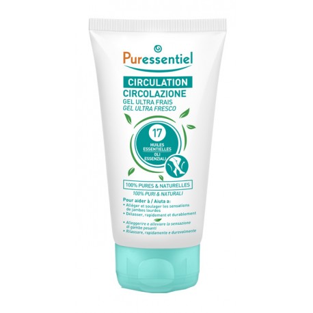 Puressentiel Gel Circolazione ultra fresco per gambe pesanti affaticate 125 ml