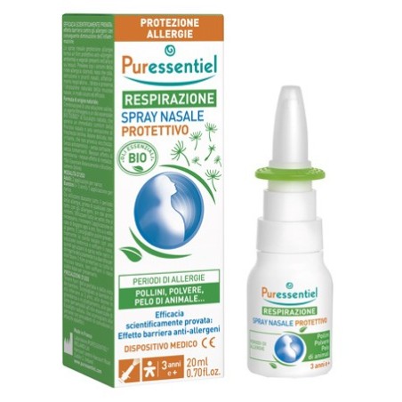 Puressentiel Spray protezione allergie per prevenire la rinite allergica 20 ml Puressentiel Spray protezione allergie per prevenire la rinite allergica 20 ml