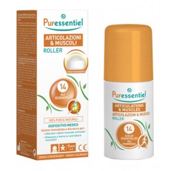 Puressentiel Roller Articolazioni e Muscoli agli olii essenziali per dolori articolari e muscolari 75 ml