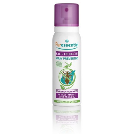 Puressentiel SOS Pidocchi - Spray preventivo dei pidocchi 75 ml Puressentiel SOS Pidocchi - Spray preventivo dei pidocchi 75 ml