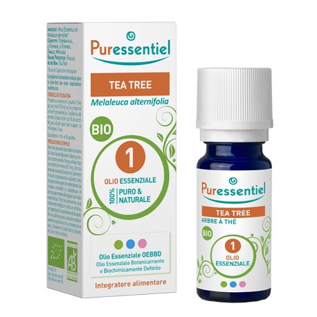 Puressentiel Bio Olio essenziale di Tea Tree per le vie respiratorie 10 ml
