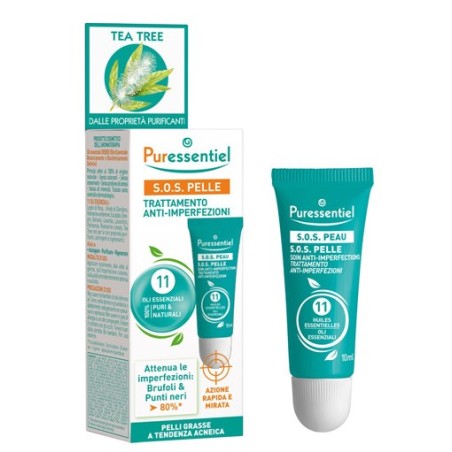 Puressentiel Roller anti imperfezioni per la pelle grassa del viso agli olii essenziali 5 ml Puressentiel Roller anti imperfezioni per la pelle grassa del viso agli olii essenziali 5 ml