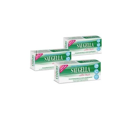 Saugella Cotton Touch Assorbenti interni in cotone ipoallergenici SUPER 16 pezzi Saugella Cotton Touch Assorbenti interni in cotone ipoallergenici SUPER 16 pezzi
