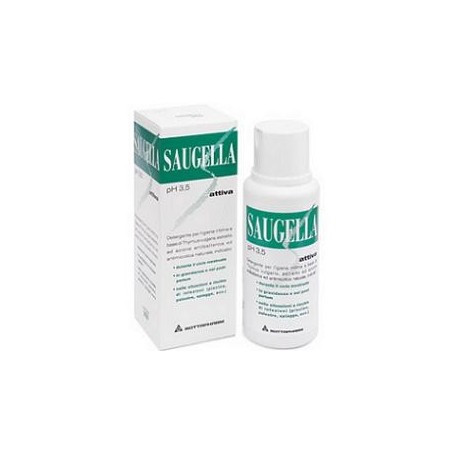 Saugella Attiva 250 ml - Detergente intimo ad azione antibatterica Saugella Attiva 250 ml - Detergente intimo ad azione antibatterica