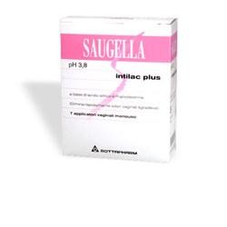 Saugella Intilac Plus Gel intimo per l'equilibrio del ph vaginale 5 ml