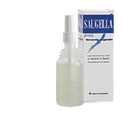 Saugella Dermoliquido Blu lavanda vaginale ad azione detergente e deodorante 4 flaconi da 140 ml