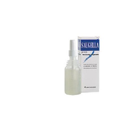 Saugella Dermoliquido Blu lavanda vaginale ad azione detergente e deodorante 4 flaconi da 140 ml