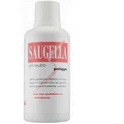 Saugella Poligyn detergente intimo neutro per menopausa e bruciore 250 ml