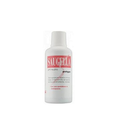 Saugella Poligyn detergente intimo neutro per menopausa e bruciore 250 ml