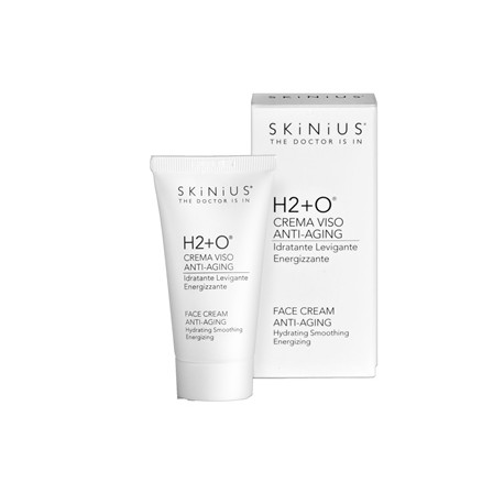 Skinius H2+O Crema idratante viso anti-età levigante energizzante 20 ml