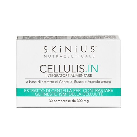 Skinius Cellulis In integratore per il microcircolo contro la cellulite 30 compresse Skinius Cellulis In integratore per il microcircolo contro la cellulite 30 compresse