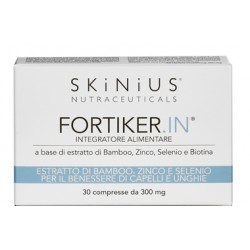 Skinius Fortiker In integratore antiossidante per capelli e unghie 30 compresse