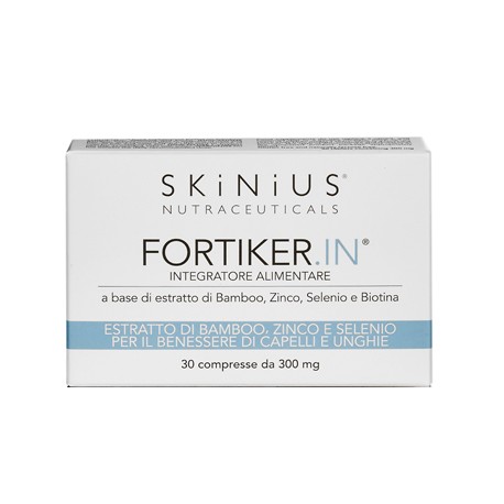 Skinius Fortiker In integratore antiossidante per capelli e unghie 30 compresse