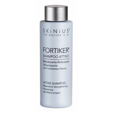 Skinius Fortiker Shampoo attivo rinforzante volumizzante per capelli 200 ml Skinius Fortiker Shampoo attivo rinforzante volumizzante per capelli 200 ml