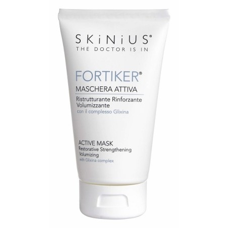 Skinius Fortiker Maschera attiva rinforzante volumizzante per capelli 150 ml Skinius Fortiker Maschera attiva rinforzante volumizzante per capelli 150 ml