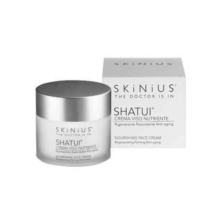 Skinius Shatui Crema viso antirughe nutriente, rigenerante e rassodante 50 ml